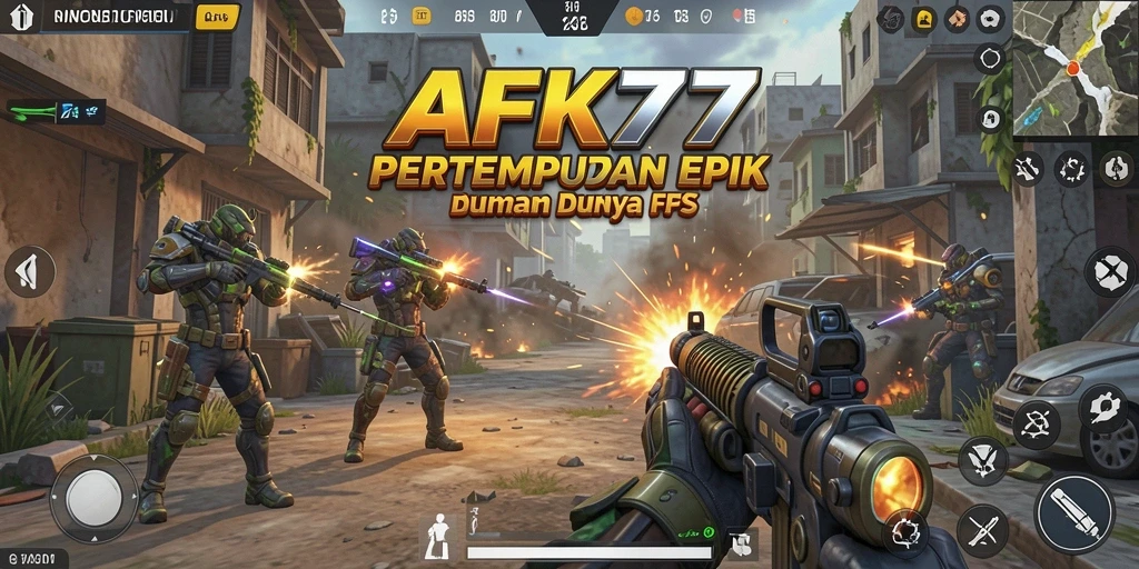Tampilkan pengalaman tempur intens dalam AFK77 dengan grafis memukau.
