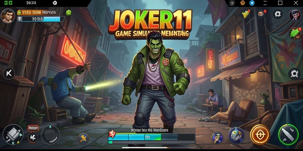 Tampilan gameplay menarik dalam JOKER11 yang penuh tantangan.