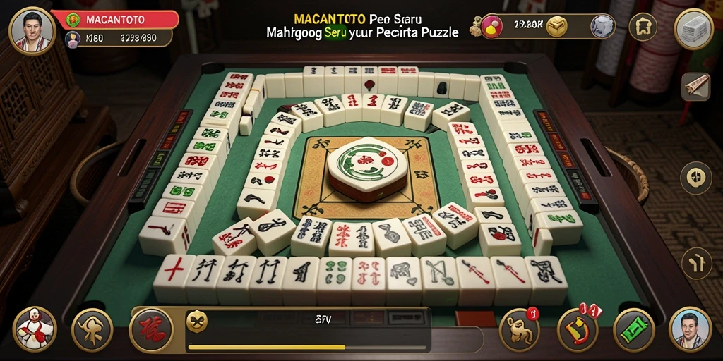 Screenshot gameplay Mahjong yang menarik di MACANTOTO.