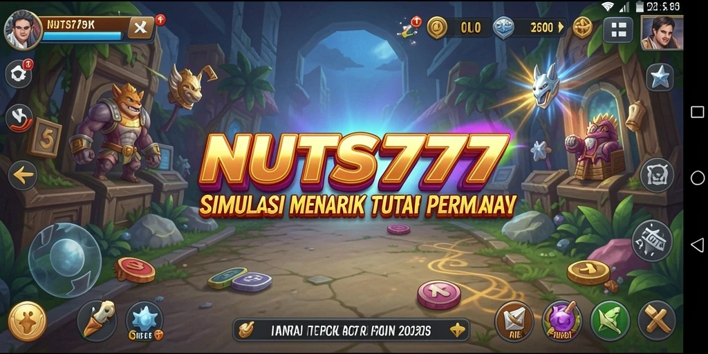 Tampilan gameplay <strong>NUTS777</strong> yang seru dan interaktif.