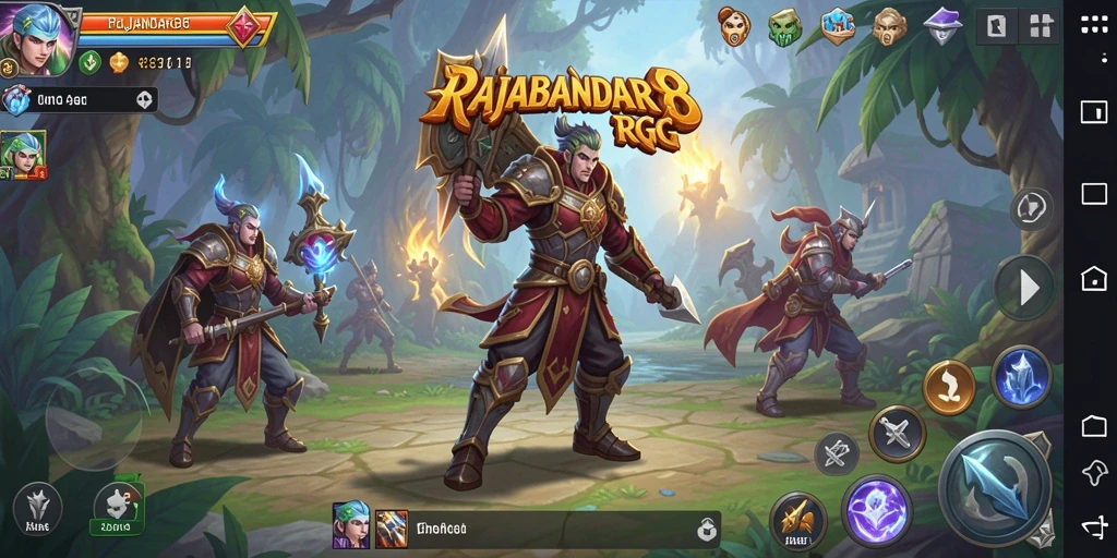 Tampilan seru dari gameplay RAJABANDAR88 yang mendebarkan.