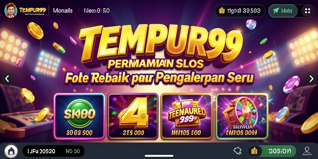 Tampilan gameplay seru dan menantang dalam TEMPUR99.